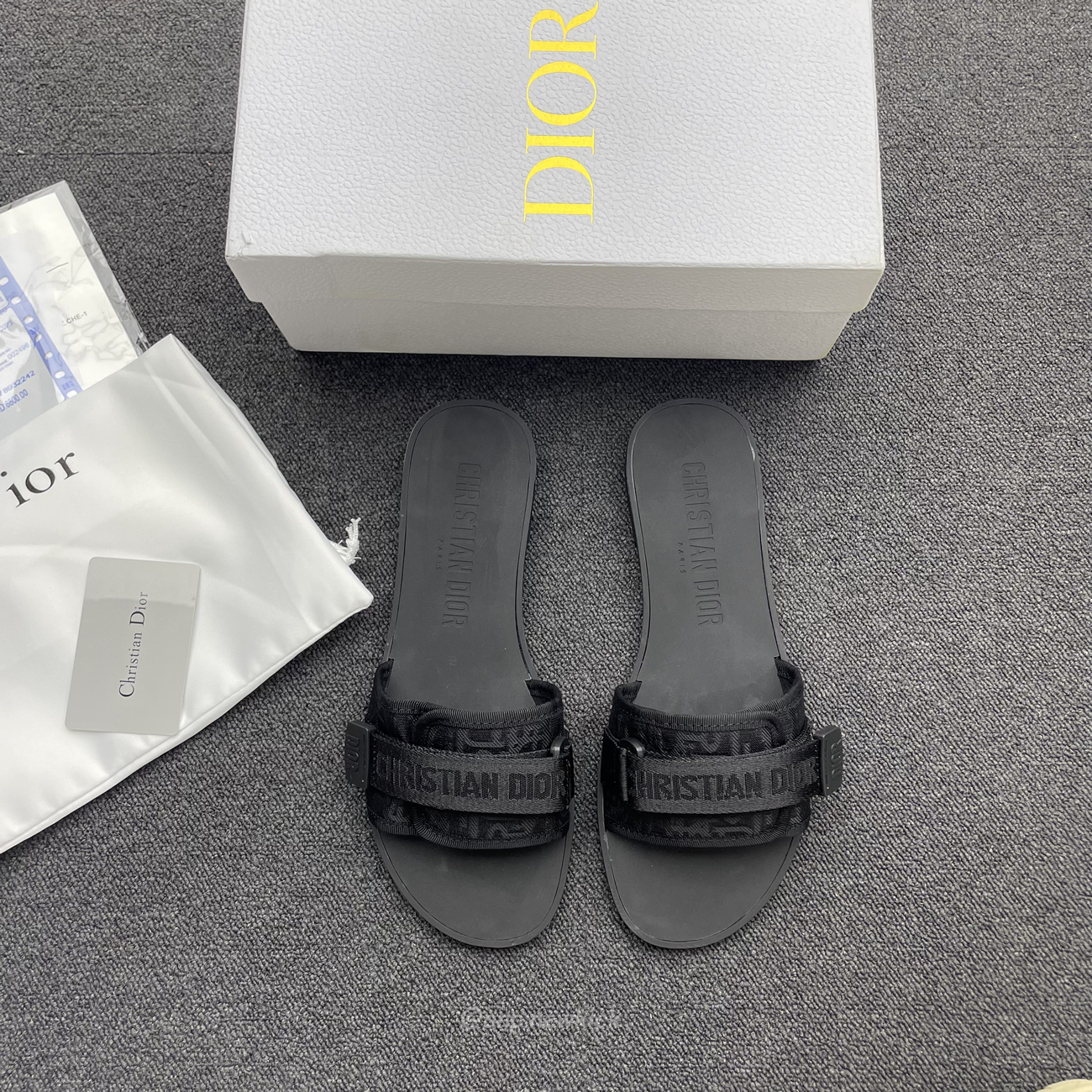 Dior 3d Velcro Sandals (8) - newkick.app